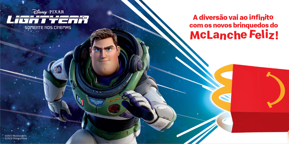 Nova Campanha Do Mclanche Feliz Traz Personagens De Lightyear Filme