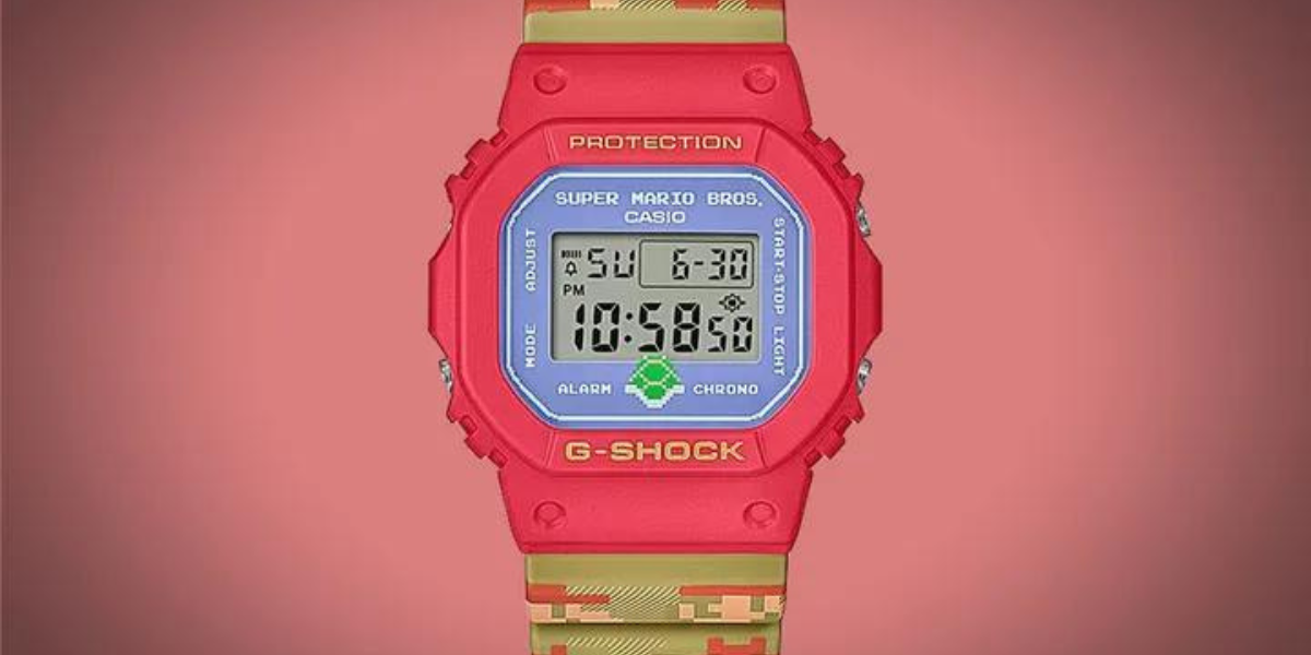 Casio lança relógio do Super Mario Bros no Brasil - Mercadizar - Nosso ...