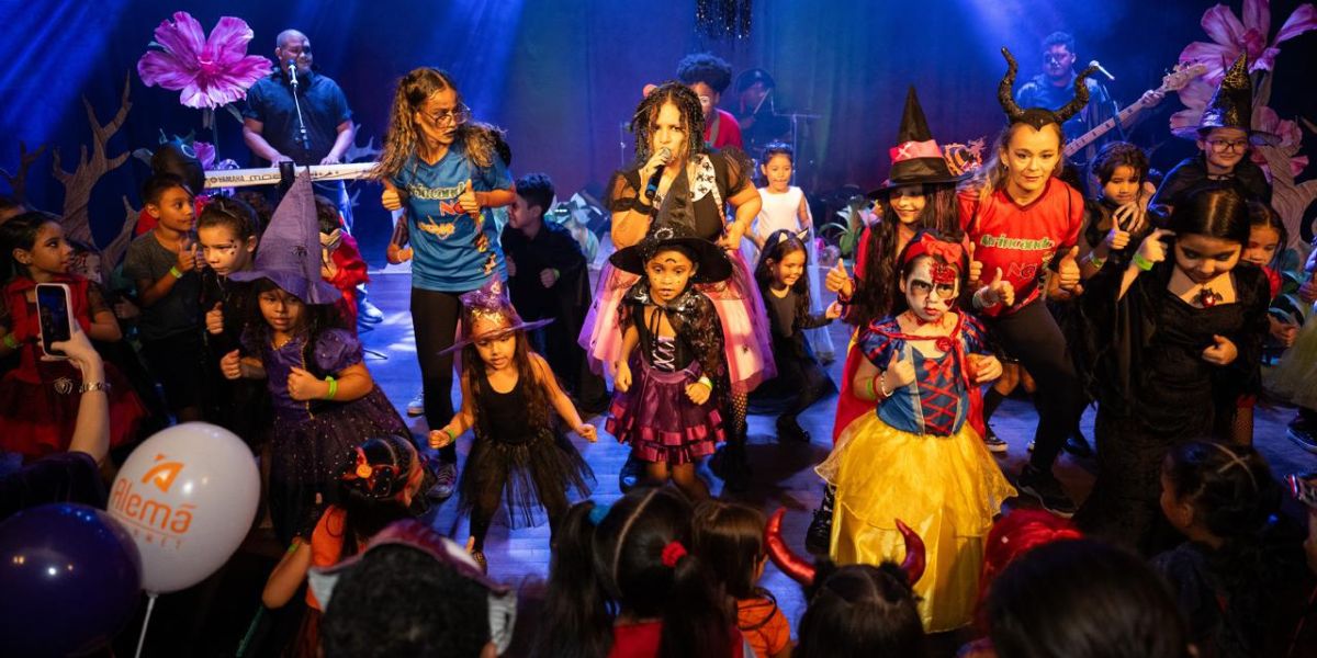 Manauara Shopping realiza Halloween com caça aos doces e baile temático