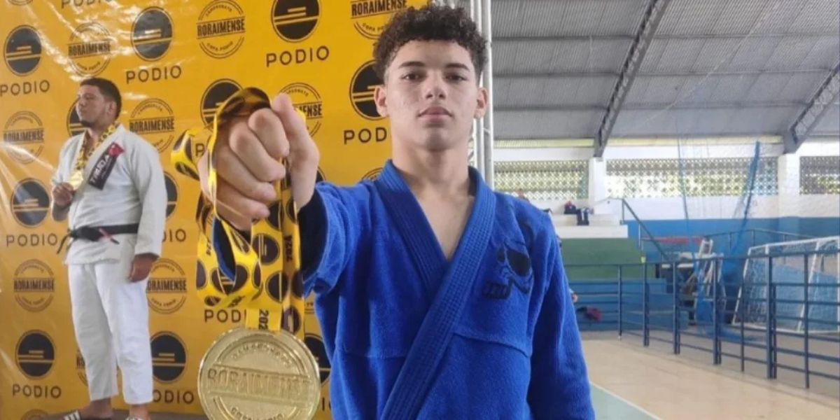 Atleta de Roraima representa o Brasil no campeonato mundial de jiu-jitsu em Abu Dhabi