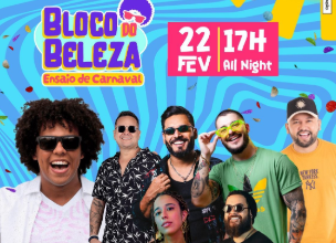 Bloco do Beleza 2025 promete agitar o carnaval de Manaus no próximo sábado (22)